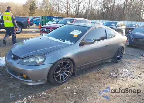 2006 Acura Rsx из США, поврежденный, VIN JH4DC53826S004232